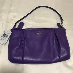 NWT Coach small purple purse